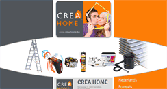 Desktop Screenshot of crea-home.be